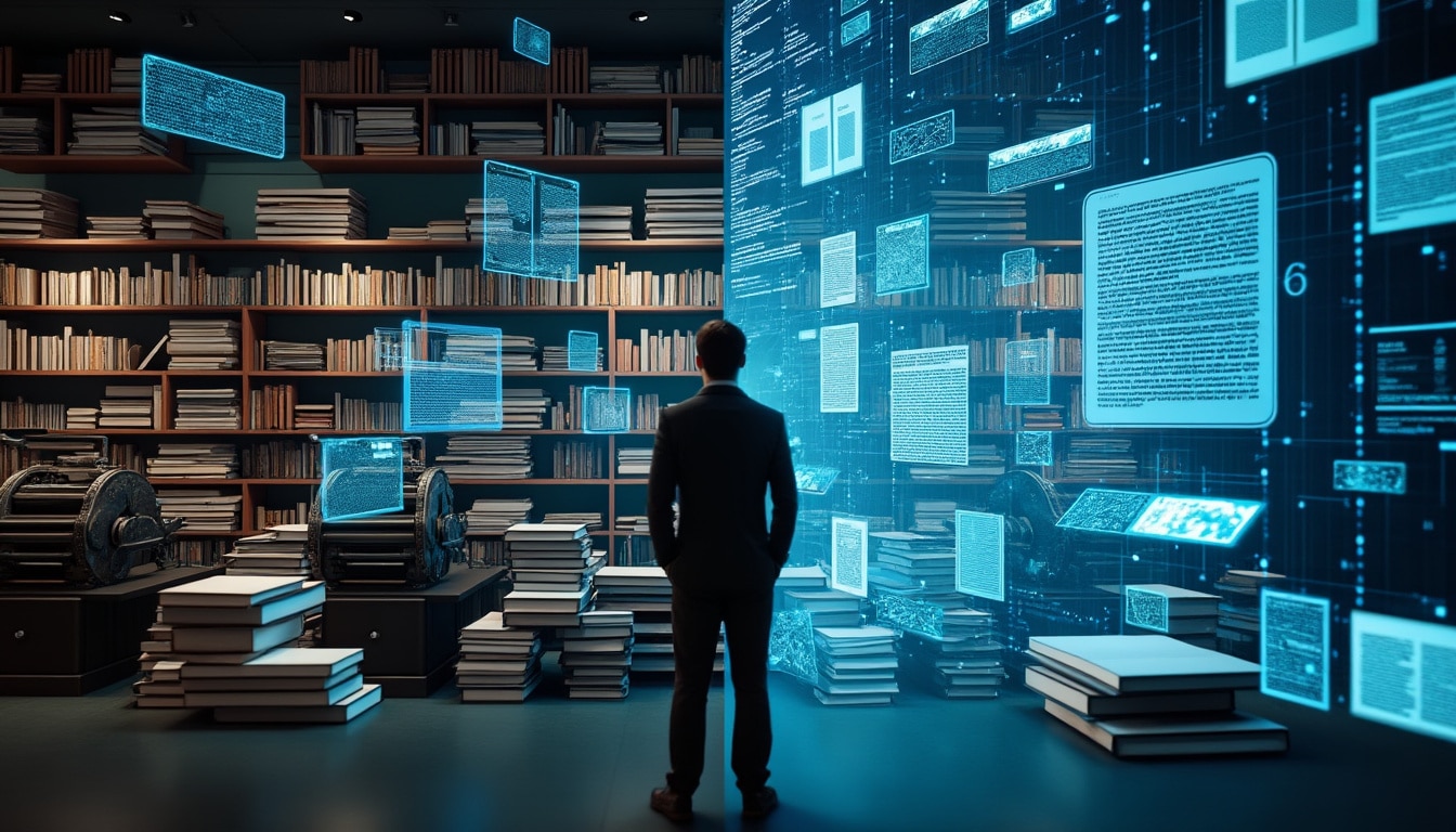 découvrez les enjeux et risques liés à la dématérialisation totale dans le secteur des maisons d'édition, et comment elles peuvent s'adapter à cette transformation.